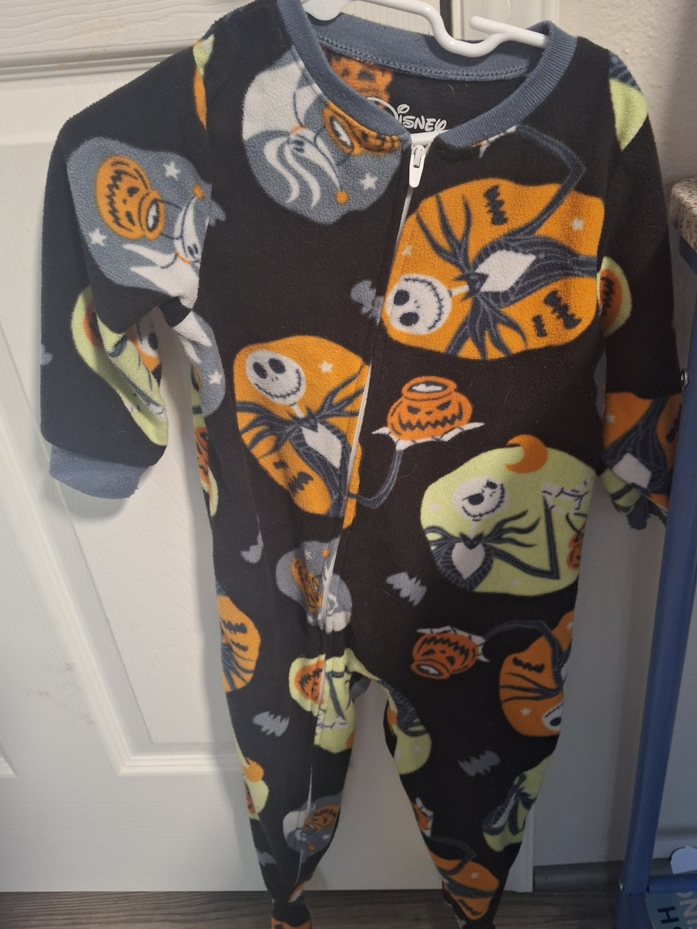 Disney  Fleece One-Piece with Nightmare Before Christmas Print